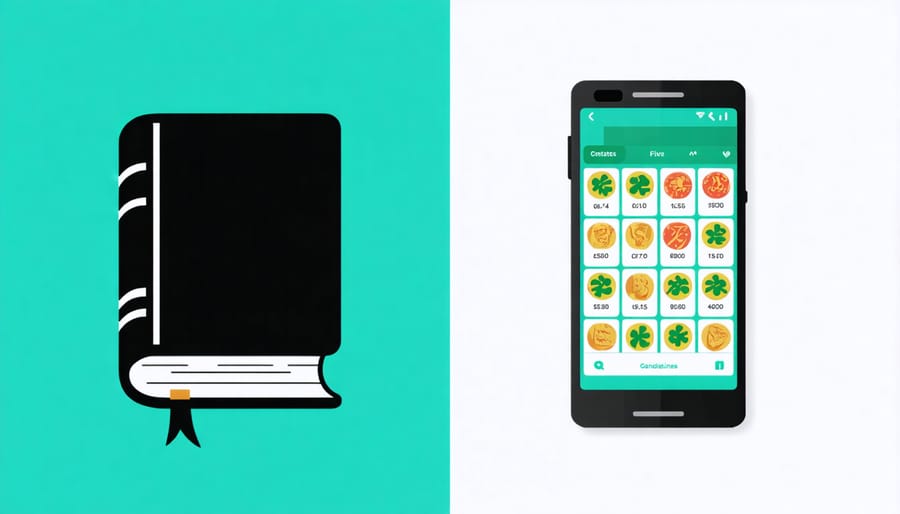 Contrast between holy scripture and modern online gambling applications